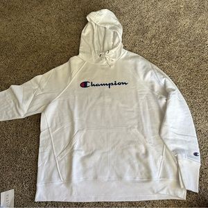 Champion Hoodie - white